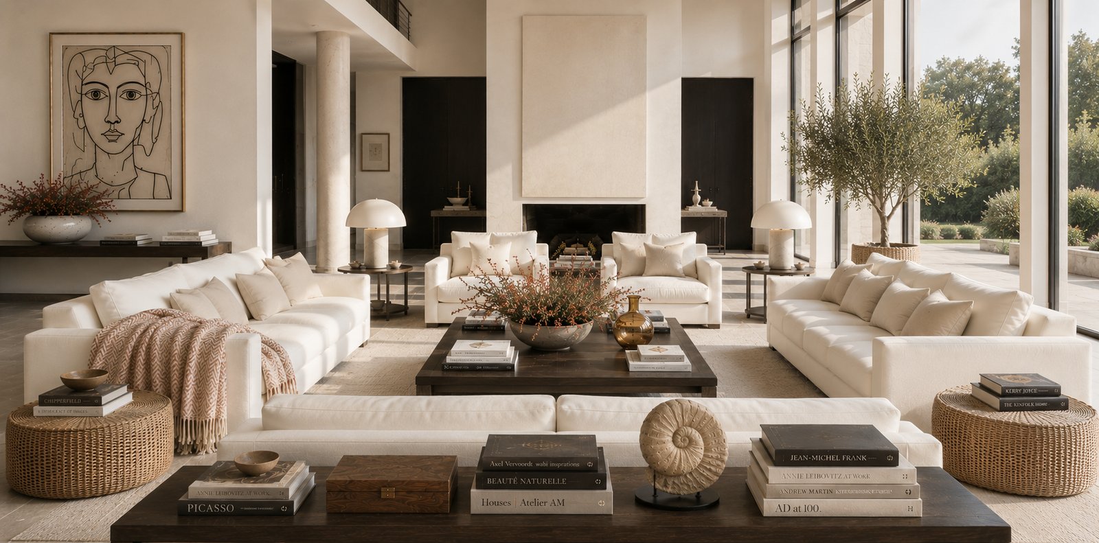 Modernes offenes Wohnen – Redesign Wohnung